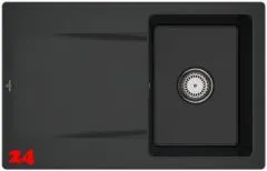 Villeroy & Boch SILUET 45-Premiumline Einbausple / Keramiksple aus TitanCeram in Sonder Farben