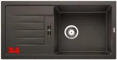 BLANCO Kchensple Favum XL 6-S Silgranit PuraDurII Granitsple / Einbausple mit Handbettigung