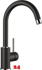 BLANCO Kchenarmatur Mida Silgranit-Look Einhebelmischer mit Festauslauf 360 schwenkbarer Auslauf