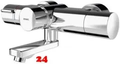 KWC PROFESSIONAL F5S-Therm Selbstschluss-Thermostat-Wandbatterie F5ST1004 DN 15 zur Aufputzmontage FRAMIC INSIDE Selbstschlusskartusche