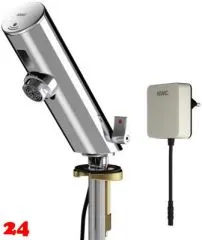 KWC PROFESSIONAL F3E-Mix Elektronik Standbatterie F3EM1002 DN 15 fr Waschanlagen, opto-elektronisch gesteuert mit Steckernetzteil