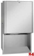 KWC PROFESSIONAL EXOS Papierhandtuchspender EXOS600EX für die Unterputzmontage manueller Betrieb KWC PROFESSIONAL EXOS Papierhandtuchspender EXOS600EX für die Unterputzmontage manueller Betrieb