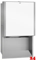 KWC PROFESSIONAL EXOS Papierhandtuchspender EXOS600EW für die Unterputzmontage manueller Betrieb KWC PROFESSIONAL EXOS Papierhandtuchspender EXOS600EW für die Unterputzmontage manueller Betrieb