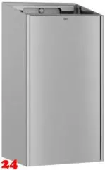 KWC PROFESSIONAL EXOS Abfallbehälter EXOS605X für die Aufputzmontage Fassungsvermögen zirka 30 Liter KWC PROFESSIONAL EXOS Abfallbehälter EXOS605X für die Aufputzmontage Fassungsvermögen zirka 30 Liter