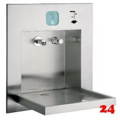 KWC PROFESSIONAL Heavy Duty Waschplatzeinheit ALL-IN-ONE ALIO325 Barrierefrei (Wasser, Seife, Luft) zum Wandeinbau