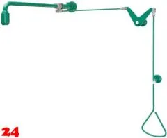 KWC PROFESSIONAL Erste Hilfe Notdusche / Krperdusche FAID0003 mit Wasserfhrung aus der Decke oder Seitlich