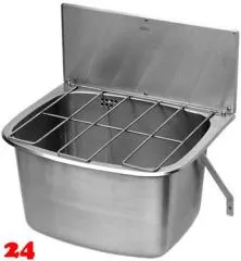 KWC PROFESSIONAL Sirius Ausgussbecken SIRX360 fugenlos verschweites Mehrzweckbecken fr Wandmontage