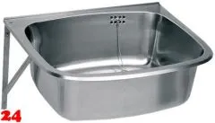 KWC PROFESSIONAL Sirius Ausgussbecken SIRX364 fugenlos verschweites Mehrzweckbecken fr Wandmontage