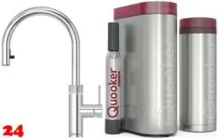 QUOOKER FLEX Zugauslauf Chrom VAQ PRO3 mit CUBE 2 *Der Wasserhahn, der alles kann! (PRO3FXRCHRCUBE) QUOOKER FLEX Zugauslauf Chrom VAQ PRO3 mit CUBE 2 *Der Wasserhahn, der alles kann! (PRO3FXRCHRCUBE)
