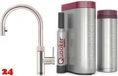 ✅ QUOOKER FLEX Zugauslauf Edelstahl VAQ PRO3 mit CUBE 2 *Der Wasserhahn, der alles kann! (PRO3FXRSSTCUBE) ✅ QUOOKER FLEX Zugauslauf Edelstahl VAQ PRO3 mit CUBE 2 *Der Wasserhahn, der alles kann! (PRO3FXRSSTCUBE)