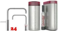 QUOOKER Nordic Square Twintaps Chrom COMBI (+) B & CUBE 2 als Set (COMBI+NSMSCHRTTCUBE) QUOOKER Nordic Square Twintaps Chrom COMBI (+) B & CUBE 2 als Set (COMBI+NSMSCHRTTCUBE)