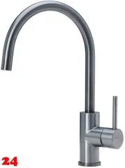 REGINOX Küchenarmatur CANO Gun Metal (R30486) Küchenarmatur / Einhebelmischer mit Festauslauf Oberfläche Schwarz matt PVD REGINOX Küchenarmatur CANO Gun Metal (R30486) Küchenarmatur / Einhebelmischer mit Festauslauf Oberfläche Schwarz matt PVD