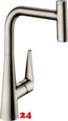✅ HANSGROHE Küchenarmatur Talis Select M51 Edelstahl Finish Einhebelmischer 300 mit Ausziehauslauf, 1jet, sBox (73853800) ✅ HANSGROHE Küchenarmatur Talis Select M51 Edelstahl Finish Einhebelmischer 300 mit Ausziehauslauf, 1jet, sBox (73853800)