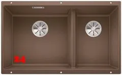 BLANCO Subline 430/270-U Silgranit® PuraDur®II Granitspüle / Unterbaubecken Ablaufsystem InFino mit Handbetätigung BLANCO Subline 430/270-U Silgranit® PuraDur®II Granitspüle / Unterbaubecken Ablaufsystem InFino mit Handbetätigung