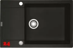 FRANKE Kchensple Maris MRG 611-78 XL Fragranit+ Einbausple / Granitsple mit Siebkorb als Druckknopfventil