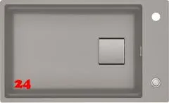 FRANKE Küchenspüle Kubus 2 KNG 110-62 Fragranit+ Granitspüle / Unterbauspüle (Montage unter die Arbeitsplatte) mit Siebkorb als Druckknopfventil FRANKE Küchenspüle Kubus 2 KNG 110-62 Fragranit+ Granitspüle / Unterbauspüle (Montage unter die Arbeitsplatte) mit Siebkorb als Druckknopfventil