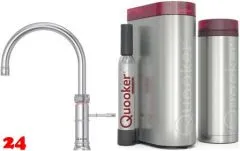 QUOOKER CLASSIC FUSION Round Edelstahl PRO3 mit CUBE 2 *Der Wasserhahn, der alles kann! Nostalgieoptik (PRO3CFNRSSTCUBE) QUOOKER CLASSIC FUSION Round Edelstahl PRO3 mit CUBE 2 *Der Wasserhahn, der alles kann! Nostalgieoptik (PRO3CFNRSSTCUBE)