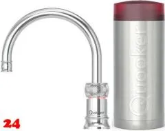 QUOOKER Classic Nordic Round Combi B 100°C Armatur Solohahn Chrom Nostalgieoptik (COMBICNSRCHR) QUOOKER Classic Nordic Round Combi B 100°C Armatur Solohahn Chrom Nostalgieoptik (COMBICNSRCHR)