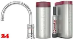 QUOOKER Classic Nordic Round Chrom COMBI (+) B & CUBE 2 100°C + Trinkwassersystem Solo-Tap Nostalgieoptik (COMBI+CNSRCHRCUBE) QUOOKER Classic Nordic Round Chrom COMBI (+) B & CUBE 2 100°C + Trinkwassersystem Solo-Tap Nostalgieoptik (COMBI+CNSRCHRCUBE)