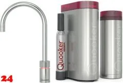 QUOOKER Nordic Round Edelstahl Single-Tap VAQ PRO3 mit CUBE 2 (PRO3NSRSSTCUBE) QUOOKER Nordic Round Edelstahl Single-Tap VAQ PRO3 mit CUBE 2 (PRO3NSRSSTCUBE)