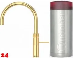 QUOOKER FUSION Round Combi (+) B Einhebelmischer 24 Karat Gold Edition & 100°C Armatur (COMBI+FNRGLD) QUOOKER FUSION Round Combi (+) B Einhebelmischer 24 Karat Gold Edition & 100°C Armatur (COMBI+FNRGLD)