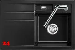 Systemceram KeraDomo BELA 78 Basic Keramikspüle / Einbauspüle in Standardfarben für die Küche Systemceram KeraDomo BELA 78 Basic Keramikspüle / Einbauspüle in Standardfarben für die Küche