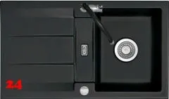 Systemceram KeraDomo GENEA 87-PREMIUM Keramikspüle / Einbauspüle in Sonderfarben für die Küche Systemceram KeraDomo GENEA 87-PREMIUM Keramikspüle / Einbauspüle in Sonderfarben für die Küche