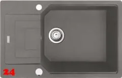 FRANKE Kchensple Urban UBG 611-78 XL Fragranit+ Einbausple / Granitsple mit Siebkorb als Drehknopfventil