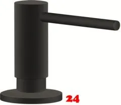 FRANKE Seifenspender Active Black matt Spülmittelspender / Dispenser mit Druckbetätigung FRANKE Seifenspender Active Black matt Spülmittelspender / Dispenser mit Druckbetätigung