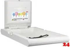 KWC PROFESSIONAL CAMBRINO Baby-Wickeltisch vertikal CAMB20VP fr die Wandmontage und klappbar