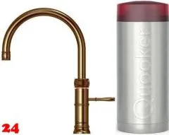 QUOOKER CLASSIC FUSION Round Messing Patina Combi B Einhebelmischer & 100°C Armatur Nostalgieoptik (COMBICFNRPTB) QUOOKER CLASSIC FUSION Round Messing Patina Combi B Einhebelmischer & 100°C Armatur Nostalgieoptik (COMBICFNRPTB)