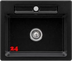 Villeroy & Boch SILUET 60 S-Premiumline Einbausple / Keramiksple aus TitanCeram in Sonder Farben