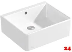 Villeroy & Boch Splstein / Splmodul Einzelbecken 60X-Classicline Keramiksple in Standard Farben