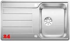 BLANCO Kchensple Classimo 45 S-IF Edelstahlsple / Einbausple Flachrand mit Ablaufsystem InFino und PushControl