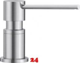 {LAGER} BLANCO Seifenspender Lato PVD Steel Spülmittelspender / Dispenser bequeme Druckbetätigung von oben