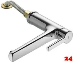 KWC Kchenarmatur Suno 10.171.043.000FL Einhebelmischer Chrom mit Festauslauf Vorfenstermontage (123955)