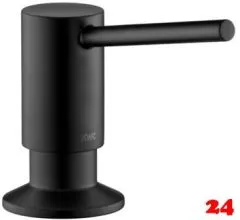 KWC Seifenspender Basic Z.538.409.176 Splmittelspender / Dispenser Matt Black (538410)