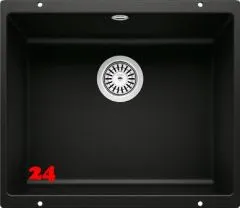 BLANCO Rotan 500-U Silgranit PuraDurII Granitsple / Unterbaubecken in 7 Farbtnen mit Handbettigung