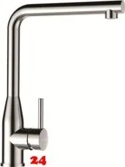 SCHOCK Kchenarmatur Keto EDM Einhebelmischer Edelstahl massiv mit Festauslauf 360 schwekbarer Auslauf