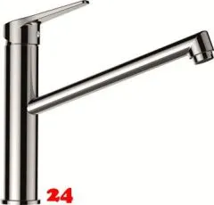 SCHOCK Kchenarmatur Metis Chrom Einhebelmischer mit Festauslauf 120 schwenkbarer Auslauf