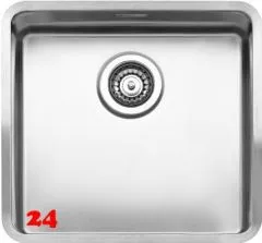 REGINOX Küchenspüle Ohio 40x40 (L) OKG Einbauspüle Edelstahl 3 in 1 mit Flachrand Siebkorb als Stopfenventil REGINOX Küchenspüle Ohio 40x40 (L) OKG Einbauspüle Edelstahl 3 in 1 mit Flachrand Siebkorb als Stopfenventil