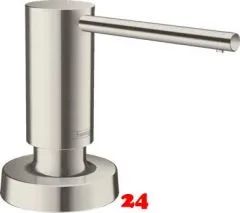HANSGROHE Seifenspender A51 Splmittelspender / Dispenser Edelstahl Finish (40448800)