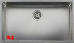 REGINOX Clean & Care New York 72x40 (L) KG-CC Einbauspüle Edelstahl mit Flachrand 3 in 1 ohne Überlauf medizinischer Bereich REGINOX Clean & Care New York 72x40 (L) KG-CC Einbauspüle Edelstahl mit Flachrand 3 in 1 ohne Überlauf medizinischer Bereich