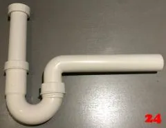 Geruchsverschluss (GV) Röhrensiphon 1 1/2" x 40mm Geruchsverschluss (GV) Röhrensiphon 1 1/2" x 40mm