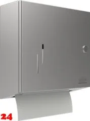 DREILICH Sirius II Papierhandtuchspender 9120101 zur verdeckten Wandmontage mit flachem Zylinderschloss (2002040001) DREILICH Sirius II Papierhandtuchspender 9120101 zur verdeckten Wandmontage mit flachem Zylinderschloss (2002040001)