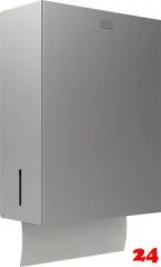 DREILICH Sirius II Papierhandtuchspender 9120110 zur verdeckten Wandmontage Front abklappbar mit flachem Zylinderschloss (2002040045) DREILICH Sirius II Papierhandtuchspender 9120110 zur verdeckten Wandmontage Front abklappbar mit flachem Zylinderschloss (2002040045)