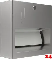 DREILICH Sirius II Papierhandtuchspender 9120201 zur verdeckten Wandmontage mit flachem Zylinderschloss (2002040010) DREILICH Sirius II Papierhandtuchspender 9120201 zur verdeckten Wandmontage mit flachem Zylinderschloss (2002040010)