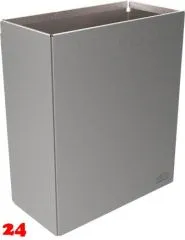 DREILICH Sirius II Abfallbehälter 9100SA1 zur Wandmontage offene Bauform ohne Deckel Fassungsvermögen ca. 8 Liter (2002080002) DREILICH Sirius II Abfallbehälter 9100SA1 zur Wandmontage offene Bauform ohne Deckel Fassungsvermögen ca. 8 Liter (2002080002)