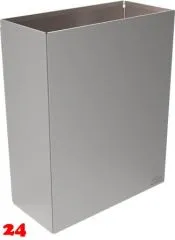 DREILICH Sirius II Abfallbehälter 9100SA2 zur Wandmontage offene Bauform ohne Deckel Fassungsvermögen ca. 27 Liter (2002080004) DREILICH Sirius II Abfallbehälter 9100SA2 zur Wandmontage offene Bauform ohne Deckel Fassungsvermögen ca. 27 Liter (2002080004)