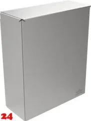 DREILICH Sirius II Hygiene-Abfallbehlter 9110201 zur Wandmontage mit stabilem Deckel Fassungsvermgen ca. 5 Liter (2002080023)